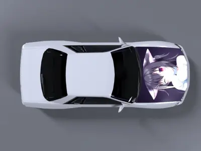 Nissan Skyline R32 Tuning 3D model