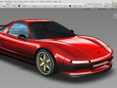 Honda NSX Alias 3d Model 3D model
