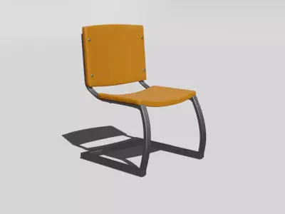 Modern Chair Low-poly 3D model buy