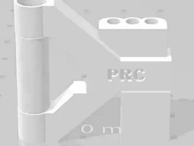 Yokomo YD 2 Short Front Arm Ball Bearing 3D print model