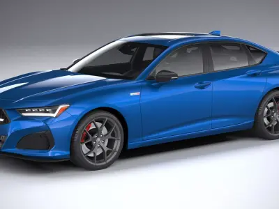 Acura TLX Type S 2021 3D model