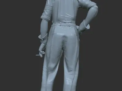 Sir Henry Tim Birkin -  75 mm Scale Model Figure 3D print model