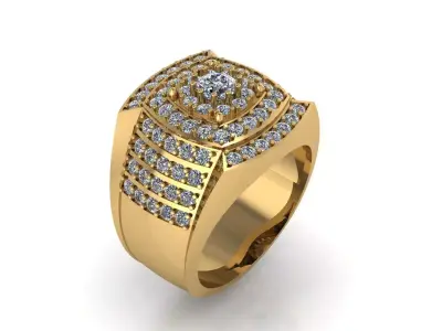 Man Wedding Ring 3D print model purchase