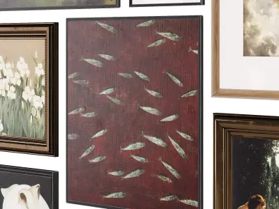 Set of Classical Pictures 001 3D model