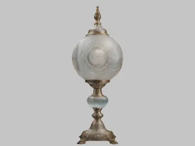 Ornate Decoration 3D Model Low-poly 3D model