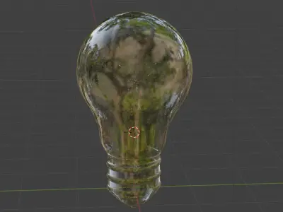 Small Lamp Free 3D model
