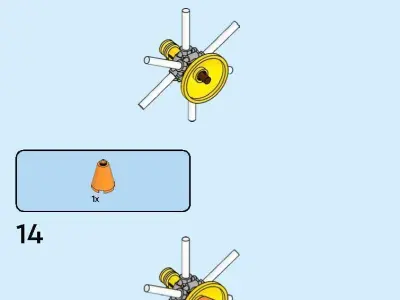 TwindBricks3D - 40747 Daffodils  3D print model