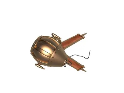 Hollywood Film Spotlight Floor Lamp 3D model