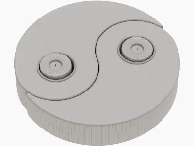 Yin Yang Free 3D model