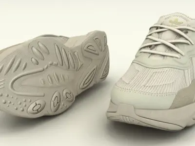 shoes sneakers 3D model