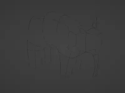 Elephant Trinkets Free 3D model