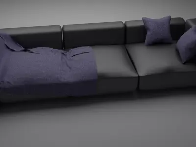 modern sofa Free 3D model
