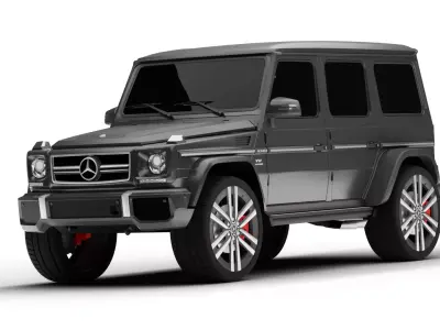 Mercedes Benz G 65 Amg 3D model