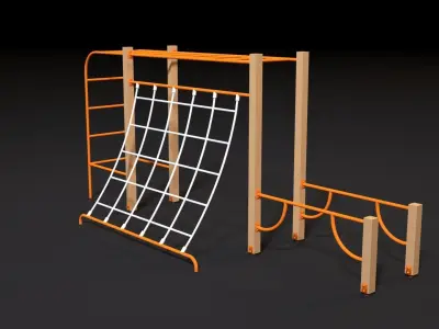 Sports complex 11 3D model