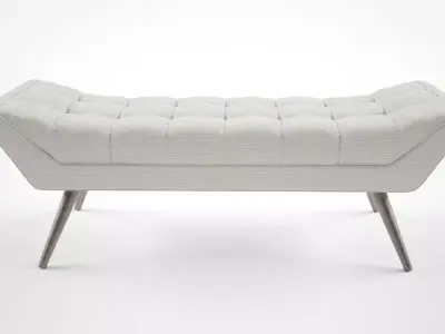 Jonathan Adler Whitaker bench 3D model