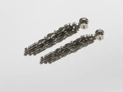  earring Niagara N - 212 3D print model