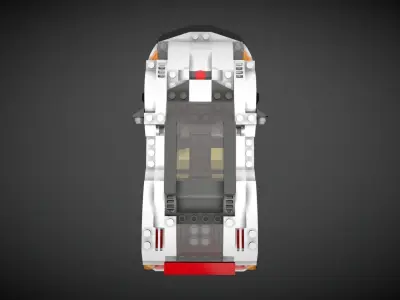 Lego Highway Speedster Car 3D model