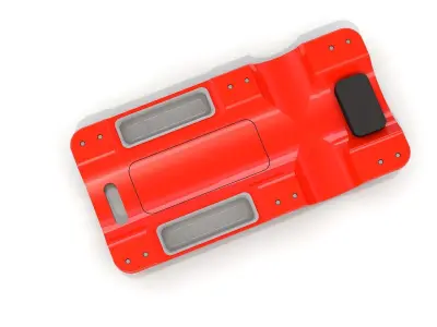 Car Creeper Garage 3D model