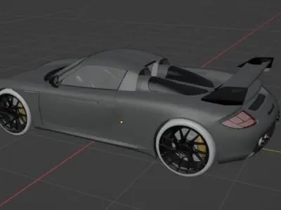 Porsche Carrera 3D model