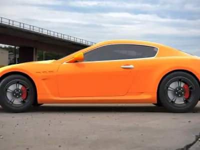 Maserati Gran Turismo 3D model