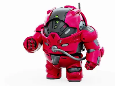 AMONG US CHARACTER-H  Rigged for Unreal Engine - Unity - MIXAMO  3D model