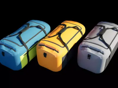 Sport Tog Bag or gym bag 3d model prop 3D model