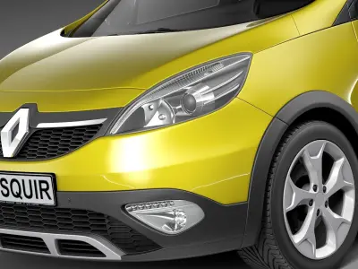 Renault Scenic Xmod 2014 3D model
