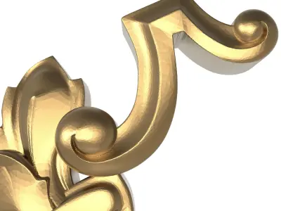  decorative pattern ready for 3D printing 3D model