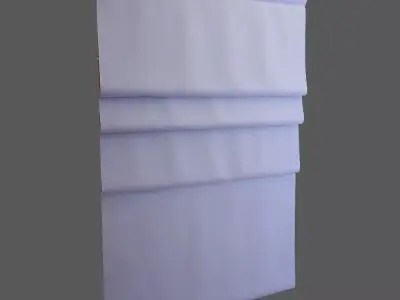 Blue Day Cloth Free 3D model