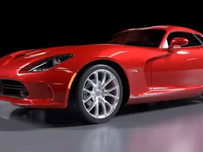 Dodge Viper GTS 2013 3D model