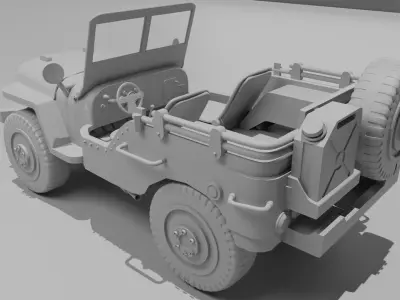 car ship 3D model