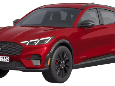 Mustang Mach-E 2025 3D model