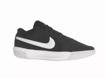Nike Court Lite Black Low-poly 3D model