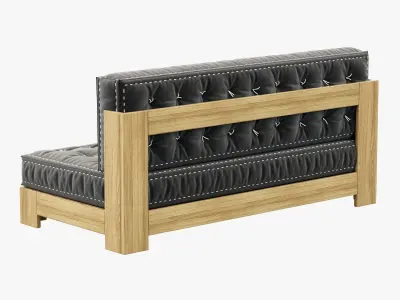 RH Teen Callum Loveseat 3D model