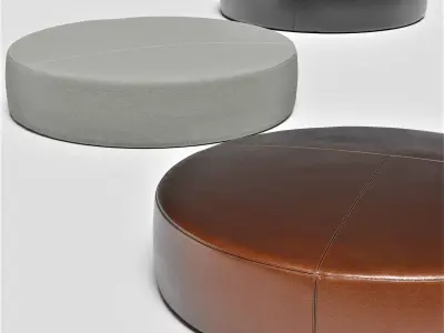 Camerich Puck Ottoman 3D model