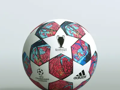 Chempions league ball 3D model