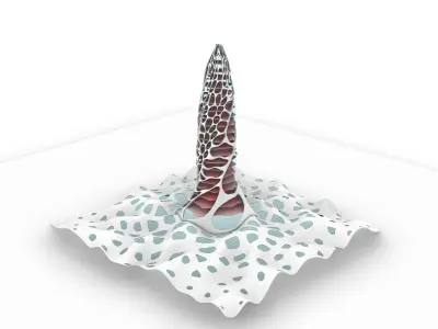 Parametric Building 2 3D model