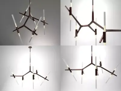 10 Chandelier 3D model