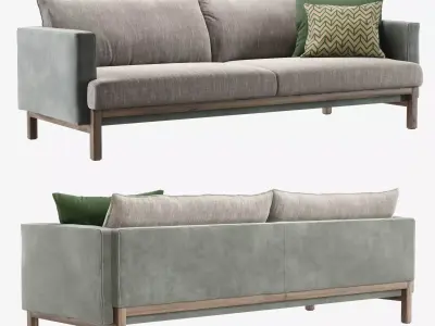 Riva 1920 Maoli Sofa 3D model