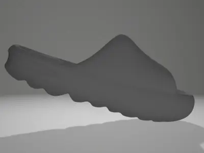 Yeezy Slides 3D print model