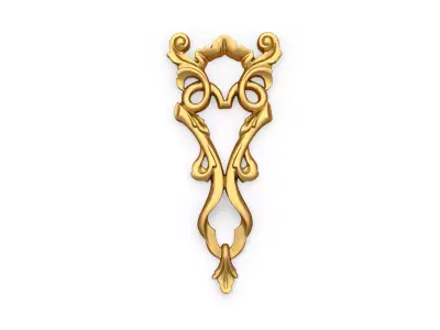 Classic decor ornament 129 3D model