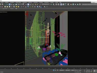 Modern home 3D model