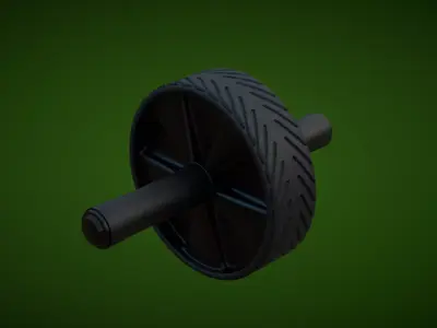 Exercise wheel Ab Roller 3D model