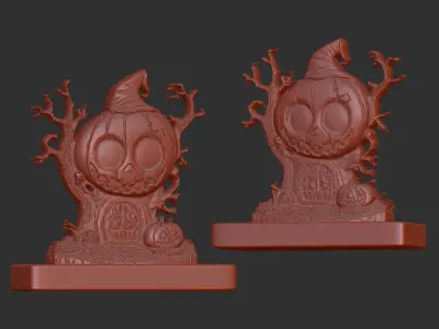 home hallowen decoration 3D print model
