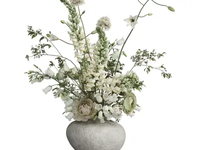 Flower In Vase 103 3D model