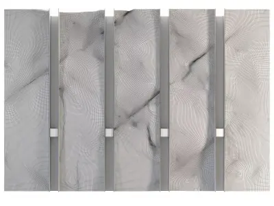 Decorative Rock Wall Panel 2 3D model