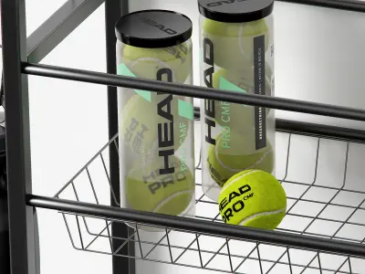 Sports set Inventory Organizer 3D model purchase