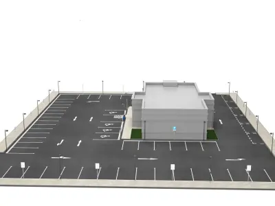 Car Parking 3D model