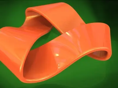 TriMobius silver ring in shape of octopus Free 3D model