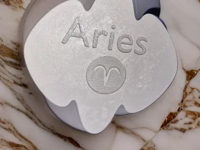 Aries Vase Zodiac Collection 1 3D print model